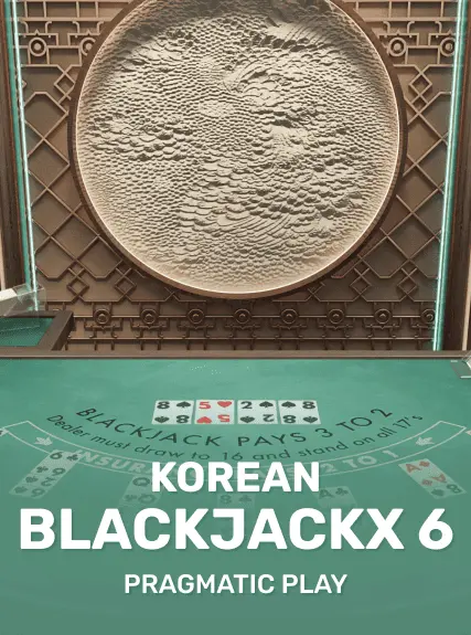 Korean BlackjackX 6 game tile